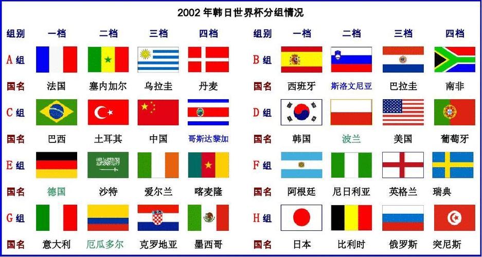 2002世界杯比赛结果？2002世界杯比赛结果一览表